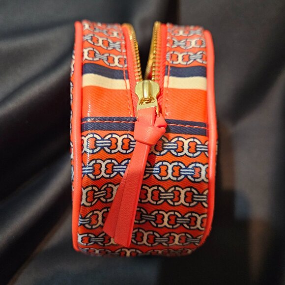 TORY BURCH Gemini Link in Samba Cosmetic Bag - Picture 5 of 8